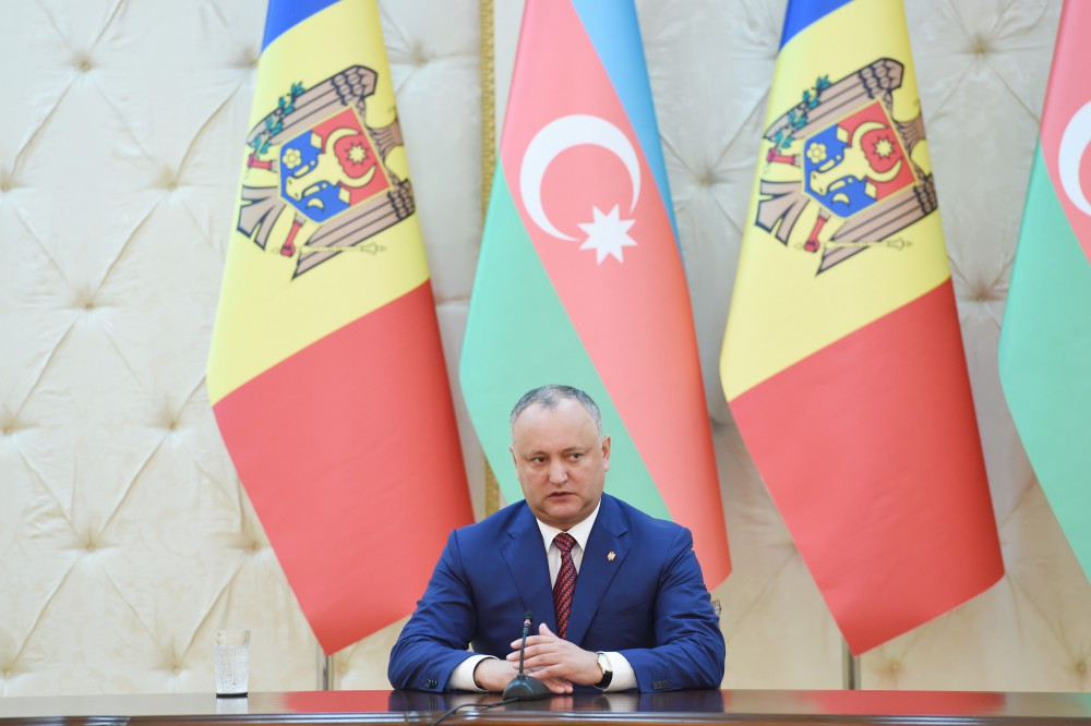 Moldova prezidenti vəzifəsindən müvəqqəti kənarlaşdırılıb