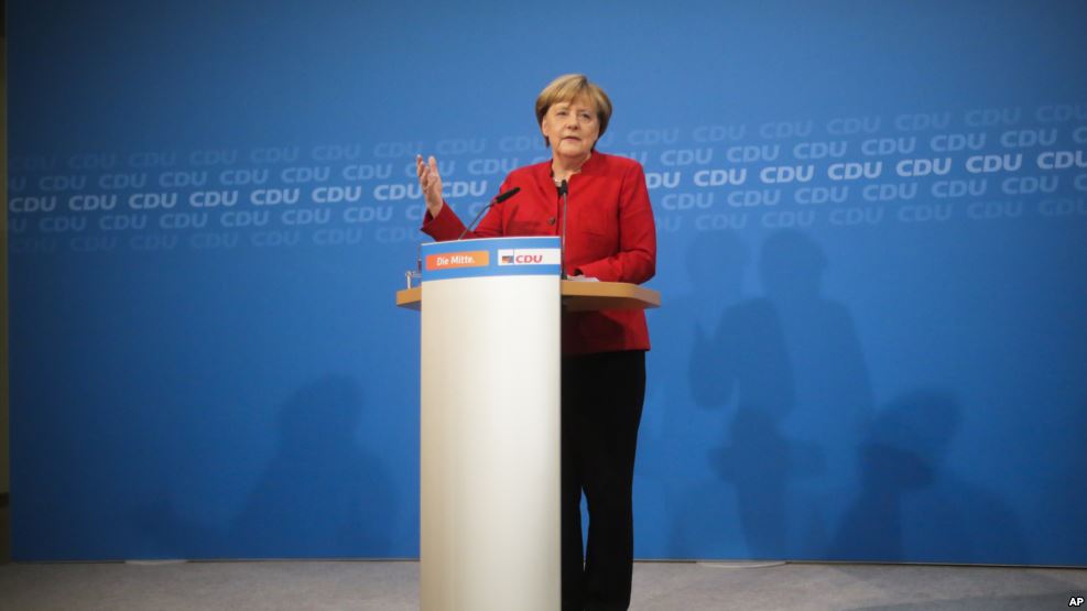 Angela Merkel 4-cü dəfə kansler olmaq istəyir