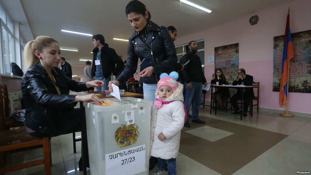 Ermənistanda parlament seçkisi sona yetib
