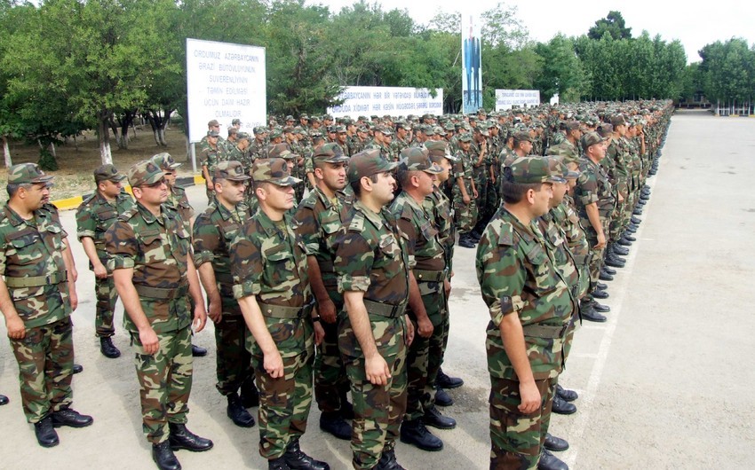Azərbaycanda həqiqi hərbi xidmətə növbəti çağırış başlayır