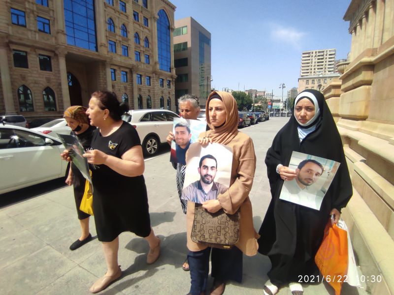 “Gəncə işi” üzrə məhkəmə qarşısında aksiya keçirilib