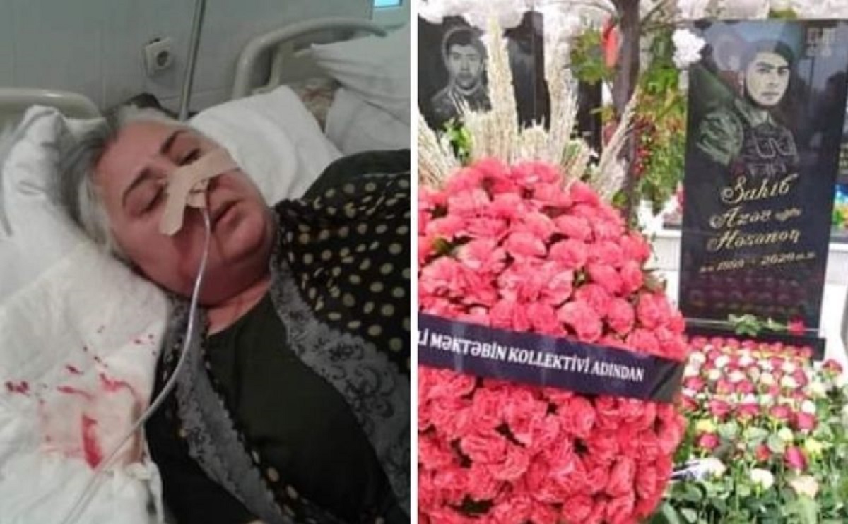 İkinci Qarabağ müharibəsində şəhid olan Azər Həsənovun anası çarəsizlikdən intihar edib