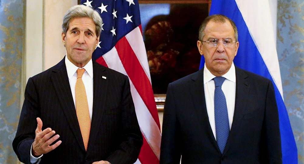 Lavrov və Kerry Suriyadakı vəziyyəti müzakirə edib