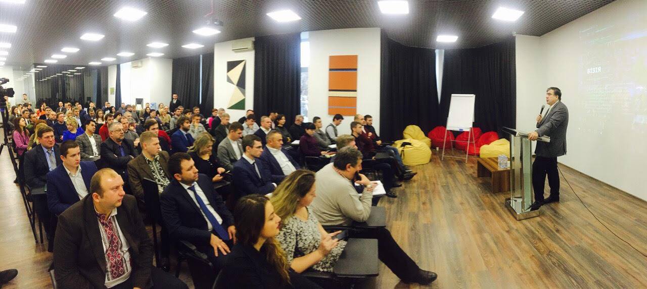 Saakashvili Ukraynada hakimiyyət uğrunda mübarizəyə başlayır [Fotolar]