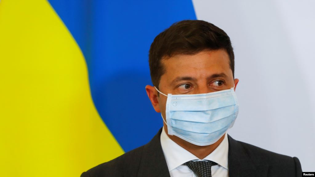 Ukrayna Prezidenti Zelenskinin COVID-19 testi müsbət çıxıb