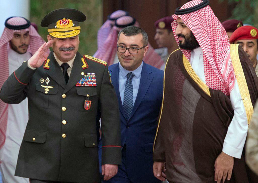 Müdafiə naziri Zakir Həsənov Səudiyyə Ərəbistanına səfər edib [Fotolar]