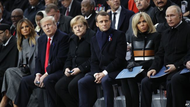 Birinci Dünya Müharibəsinin sona çatmasının 100 illiyi qeyd edildi