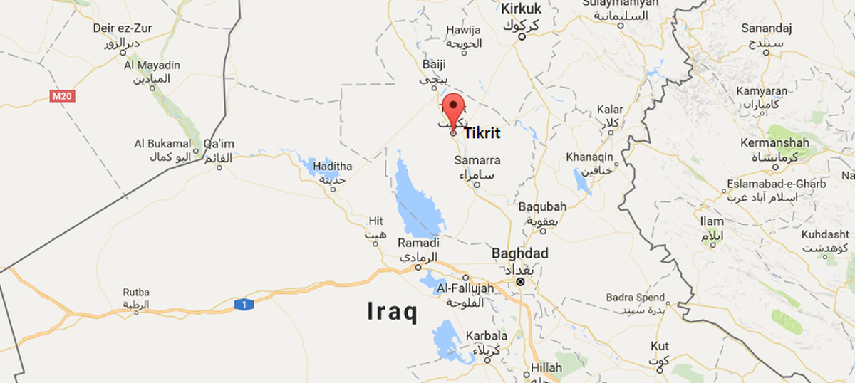 İraqın Tıkrıt şəhərində silsilə intiharçı hücumları