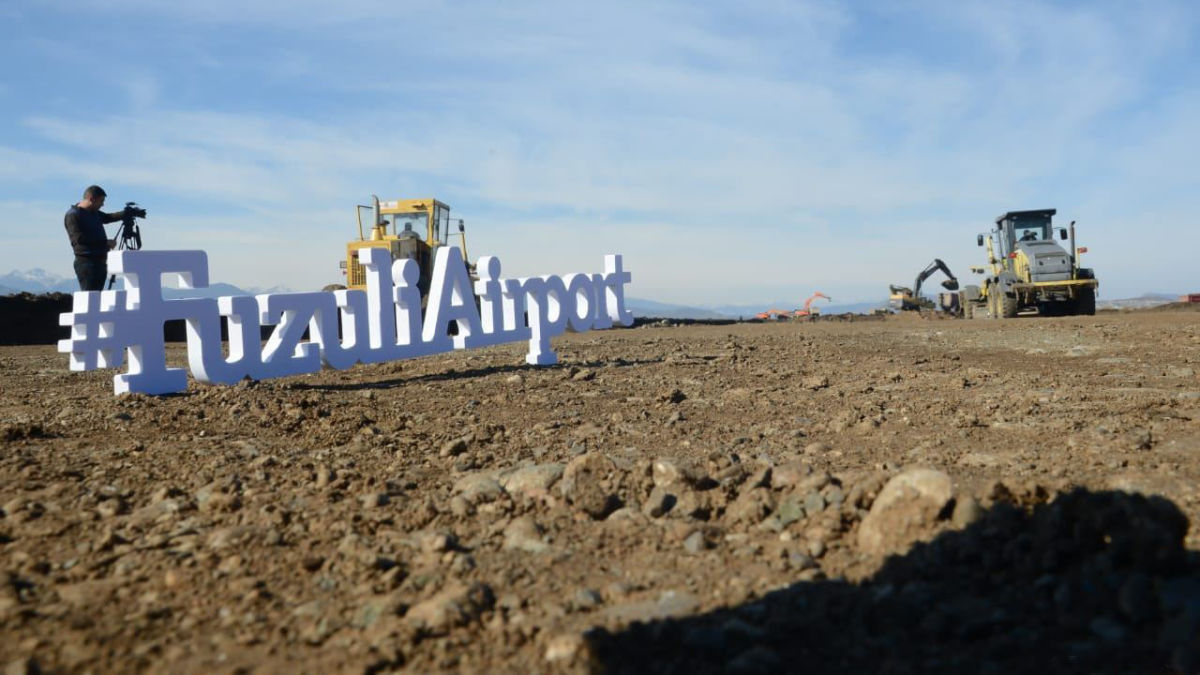 Füzuli aeroportunda sentyabrda ilk sınaq uçuşu həyata keçiriləcək