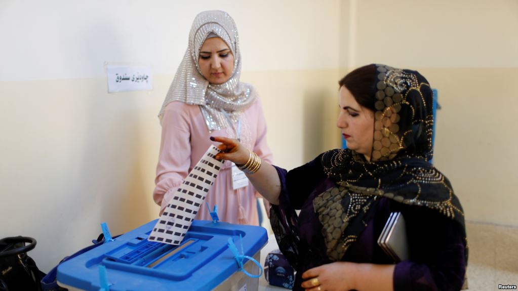 Iraqın Kürd bölgəsində parlament seçkiləri keçirilir