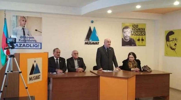 Müsavatda “21 Azər hərəkatı”nın 73-cü il dönümü ilə bağlı tədbir keçirildi