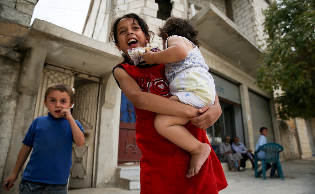 İŞİD-dən azad edilən Cərablus - fotolar