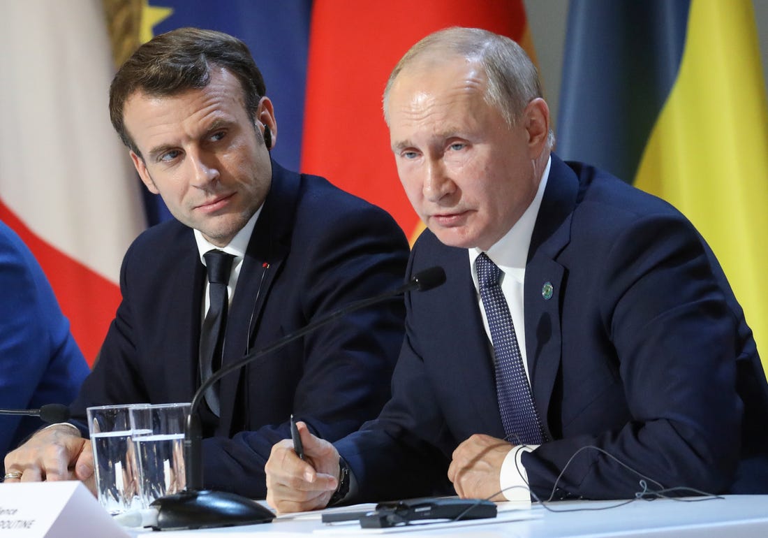 Putin Makronla Navalnı işi ilə bağlı telefon danışığının detallarını açıqlayıb