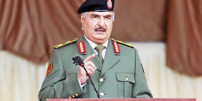 Hafter: "Bütün qüvvələrimiz Liviyadakı Türkiyə qüvvələri ilə müharibəyə hazır olsun"