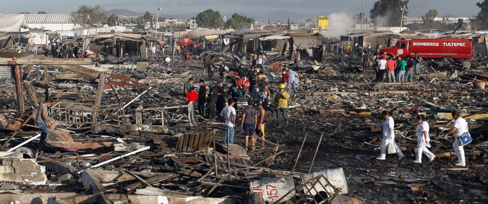 Meksikada fişəng bazarında partlayış nəticəsində 26 nəfər ölüb