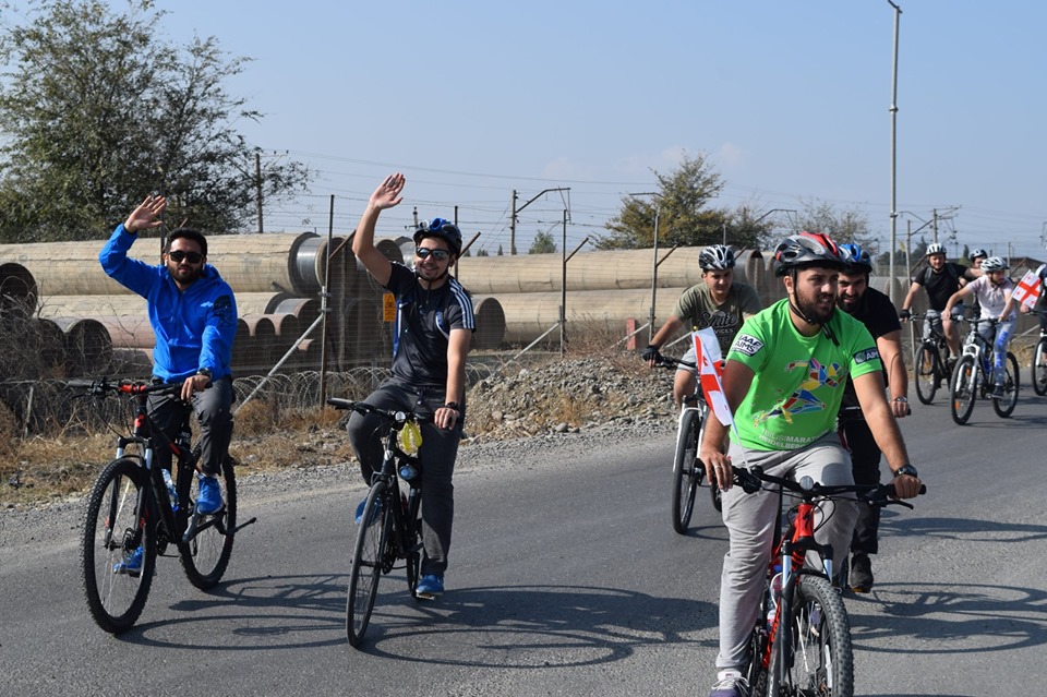 Gürcüstan azərbaycanlıları etno-velotur keçirib