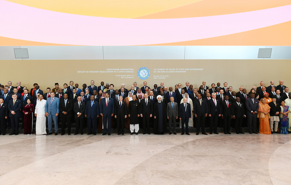 Qoşulmama Hərəkatı Azərbaycanın ərazi bütövlüyünü dəstəklədiyini təsdiqləyib