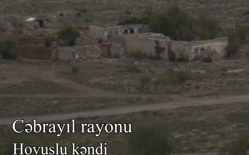 Qubadlı və Cəbrayıl rayonunun kəndlərindən görüntülər