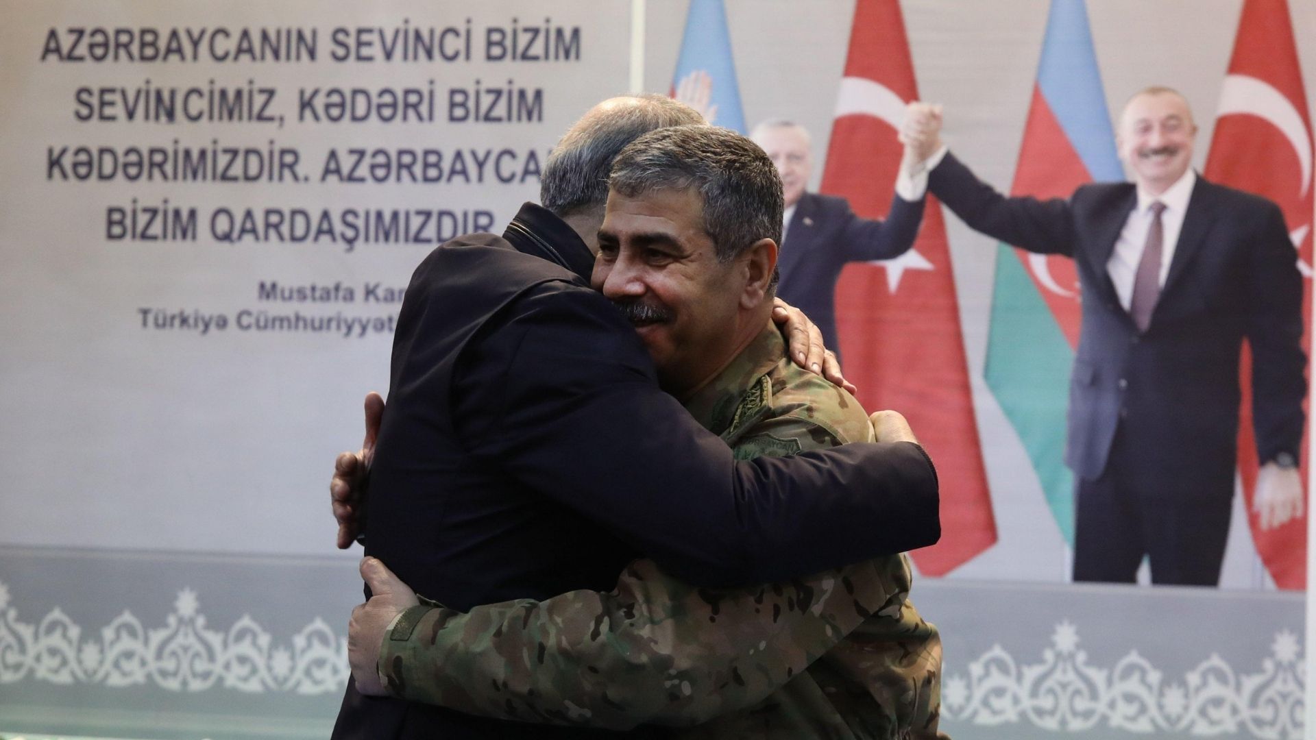 Hulusi Akar Bakıya gəlib: "Mərkəz işə başladıqdan sonra fəaliyyətimiz daha da güclənəcək"