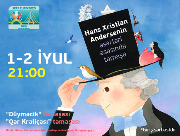 Bakıda iki gün AVRO-2020-yə görə açıq hava tamaşaları keçiriləcək