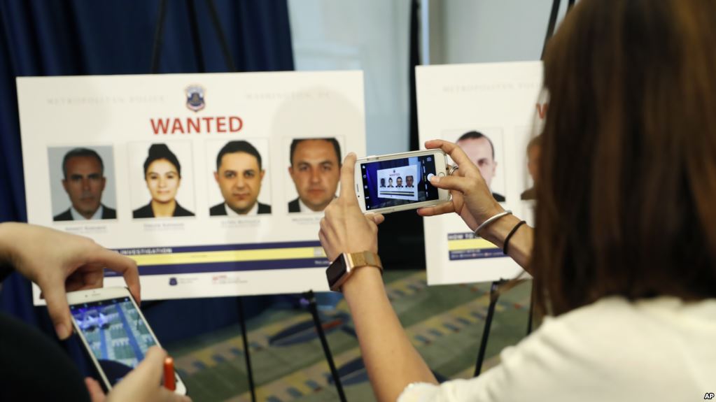 ABŞ-da səfirlik önündəki zorakılığa görə iki türk həbs olunub