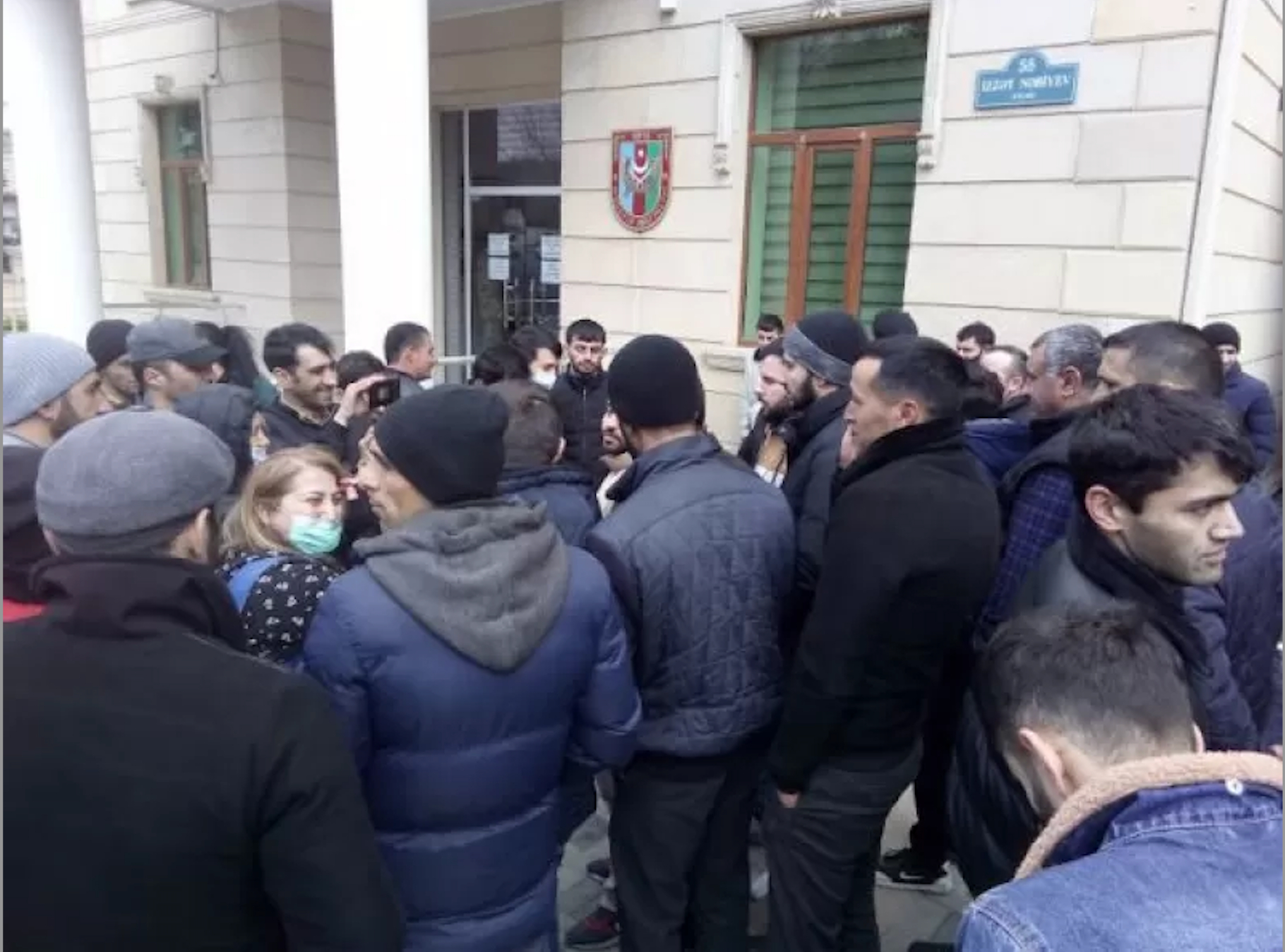 İkinci Qarabağ müharibəsi iştirakçıları Müdafiə Nazirliyi qarşısında aksiya keçiriblər