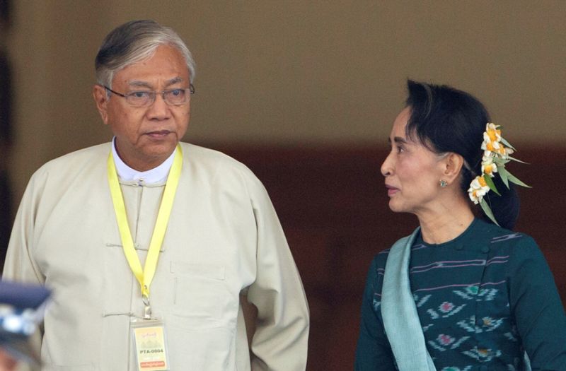 Myanma prezidenti istefa verib
