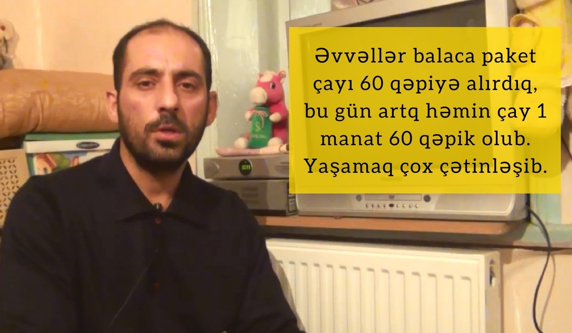 Nazim Hüseynov: "Mən də istəyirəm ki, hər gün evə əliboş getməyim" [Video]