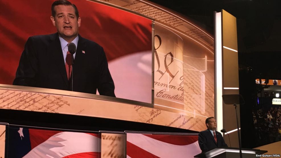 Ted Cruz Trump-ı dəstəkləmədi