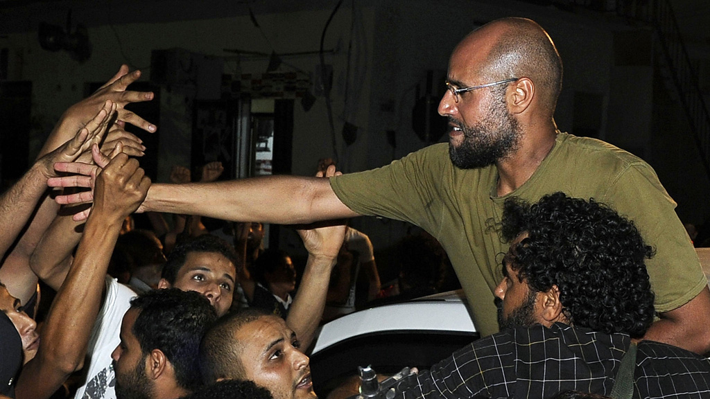 Qəddafinin oğlu azadlığa buraxılıb