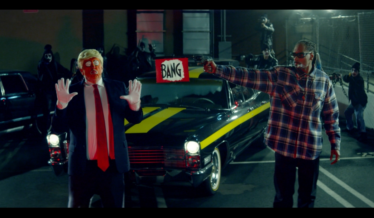 Snoop Dogg Trump'ı hədəf aldı, prezident onu hədələdi [Foto-video]