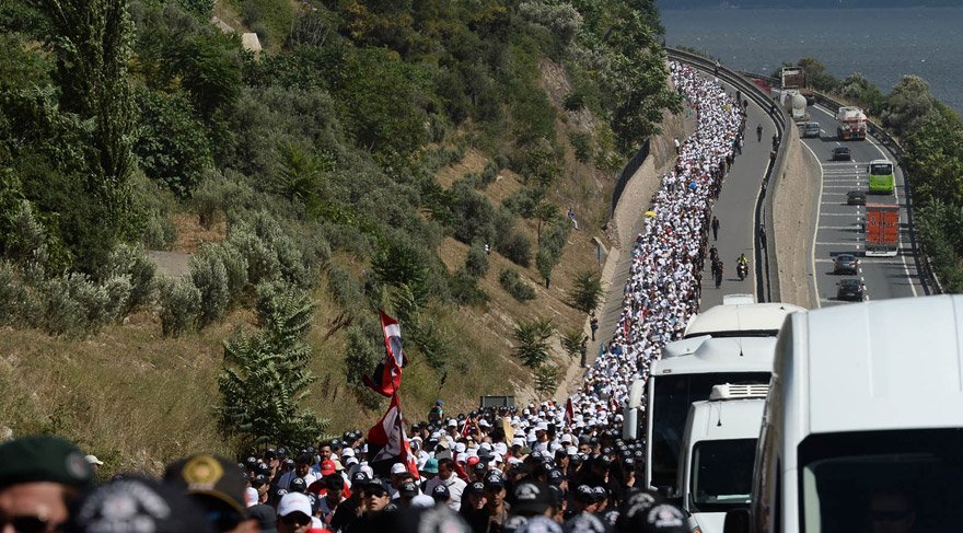 Ədalət Yürüşünün 12-ci günü [FOTOLAR]