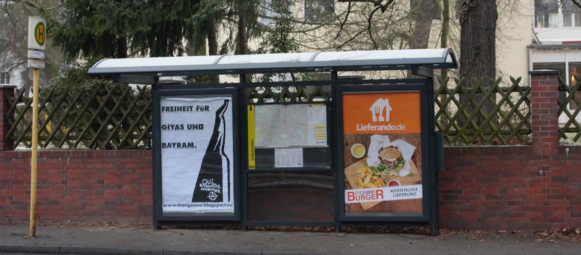 Alman aktivistlərdən Qiyasla Bayrama dəstək - [Foto]