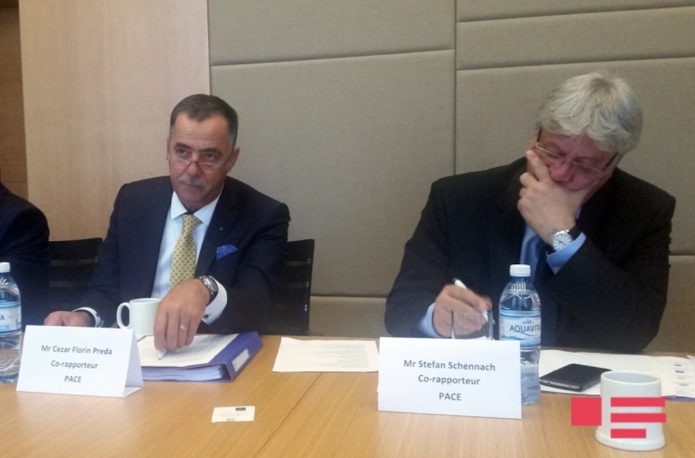 AŞPA-nın həmməruzəçiləri müxalifət liderlərilə görüşüblər