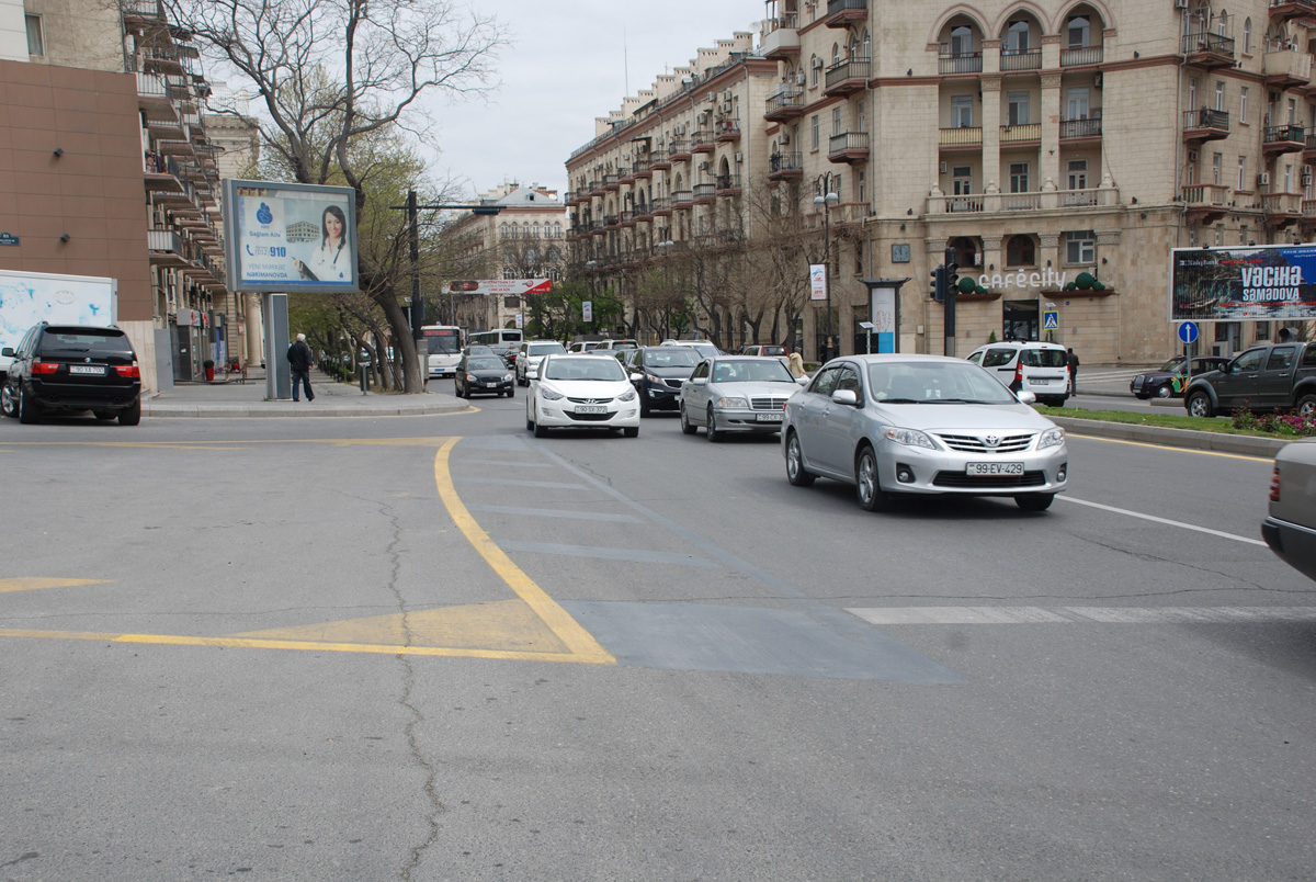 Bakıda avtomobillərin sayı azalıb