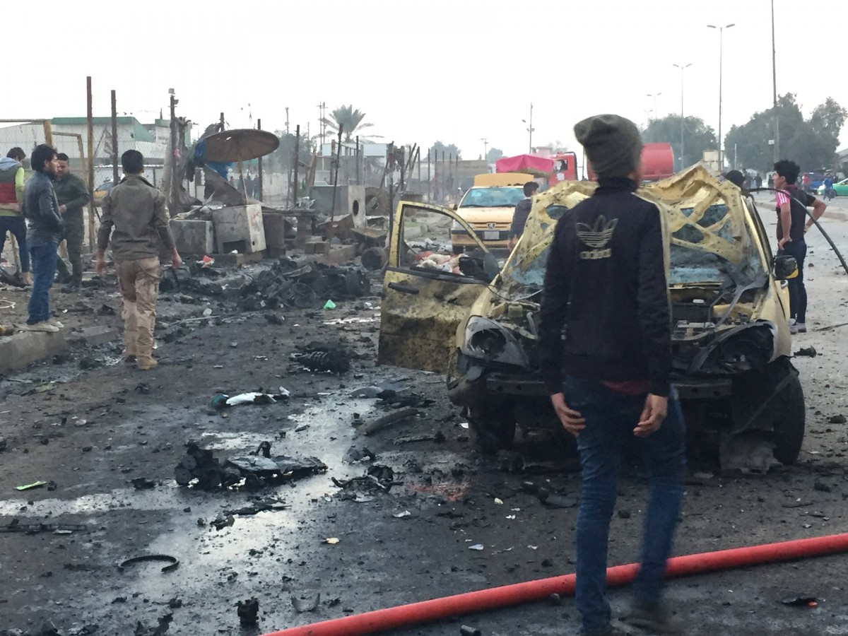 Bağdadda terror aktı nəticəsində 12 nəfər ölüb