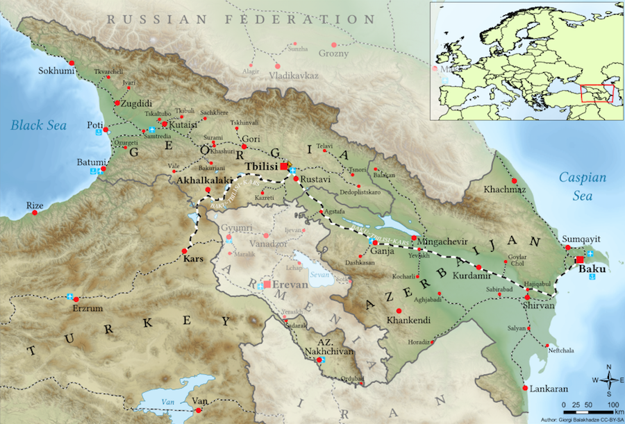Bakı-Tbilisi-Qars dəmir yolu Naxçıvana qədər uzadılacaq