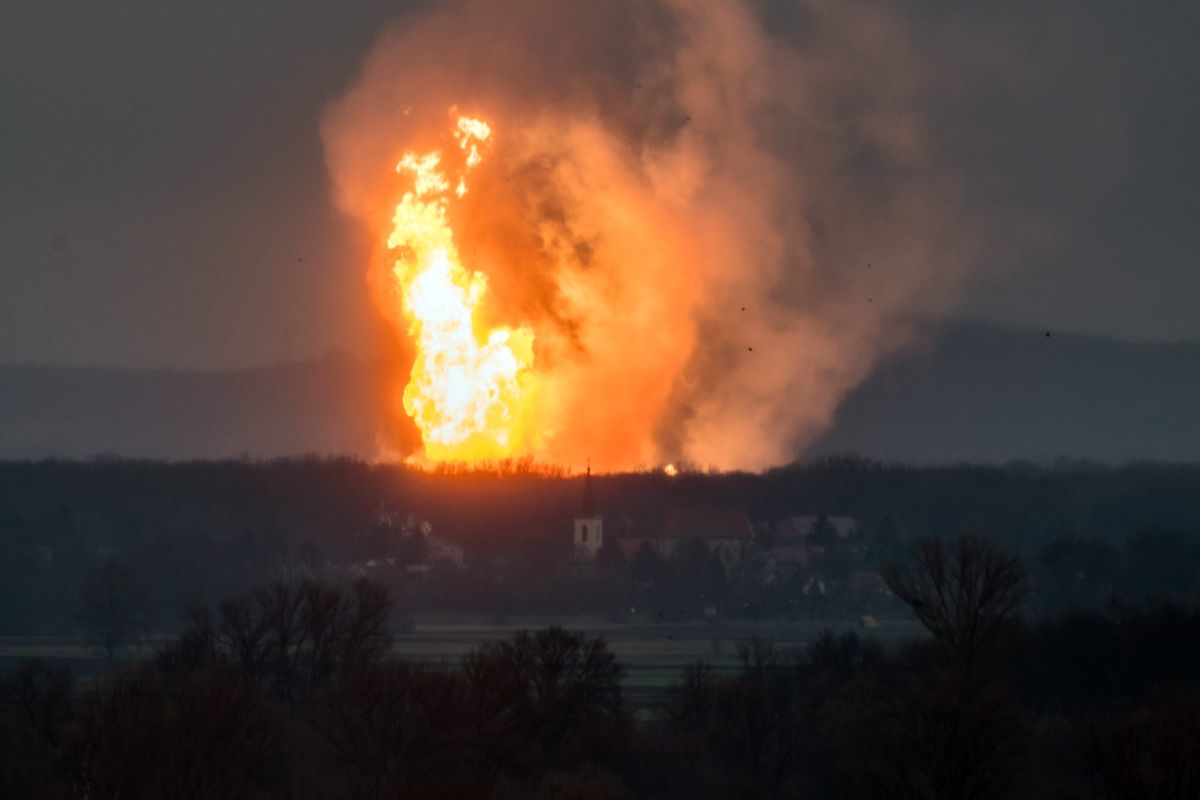 Avstriyada qaz terminalında partlayış baş verib: 3 ölkəyə qaz təchizatı dayandırılıb