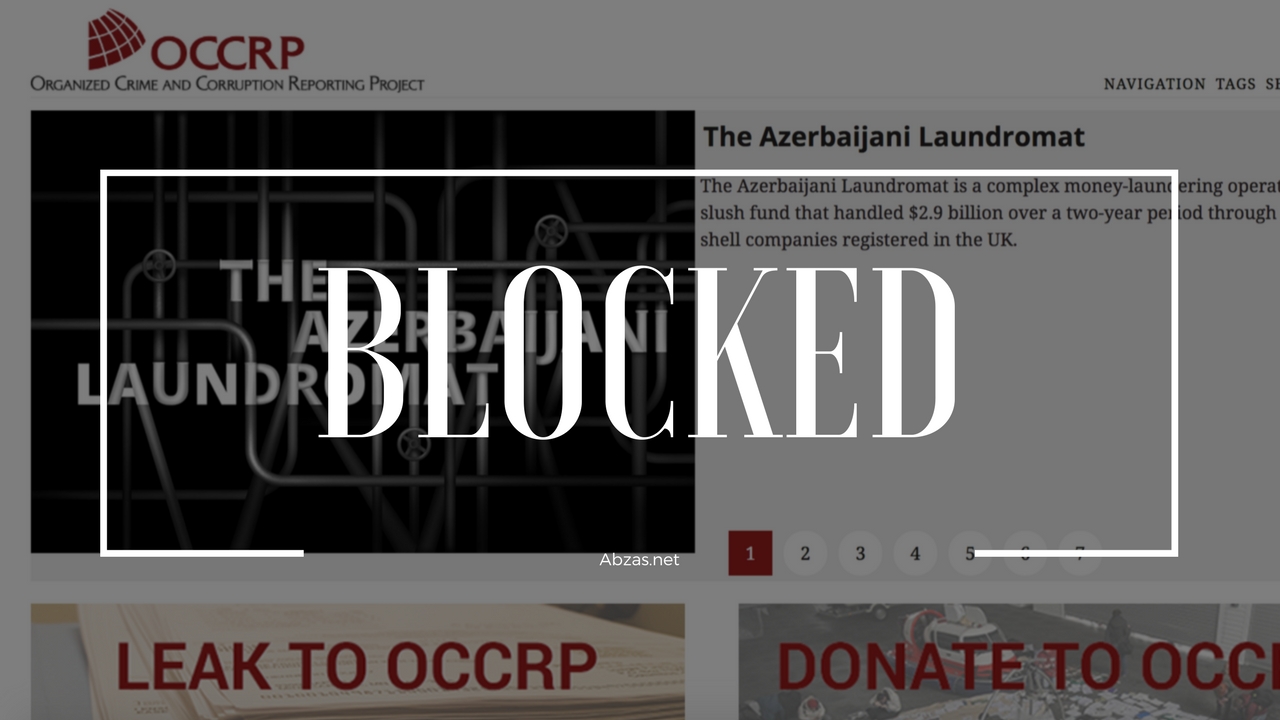 Hakimiyyətin 2.8 milyardlıq əməliyyatını ifşa edən sayt Azərbaycanda bloklandı