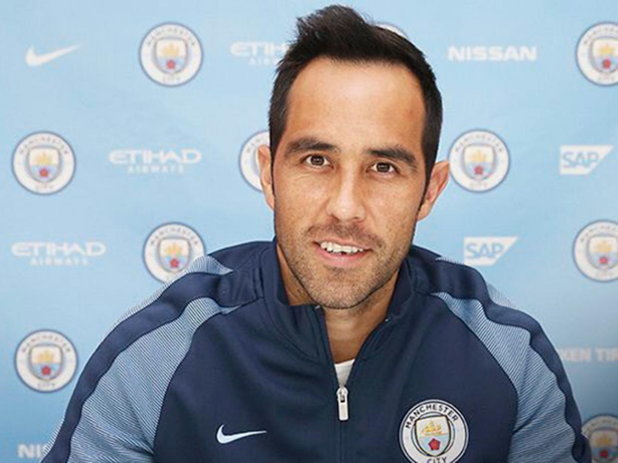 Claudio Bravo rəsmən "Manchester City"də