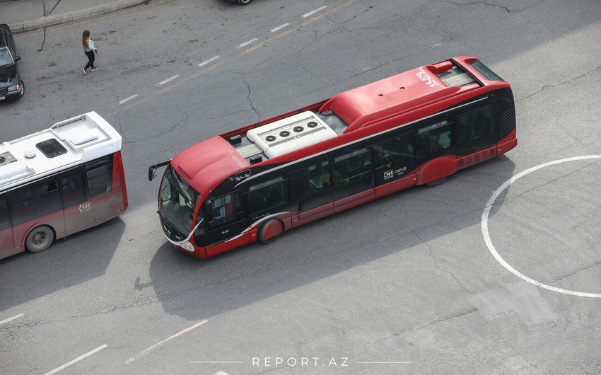 Bakıda avtobuslar üçün ayrıca hərəkət zolağı salınacaq