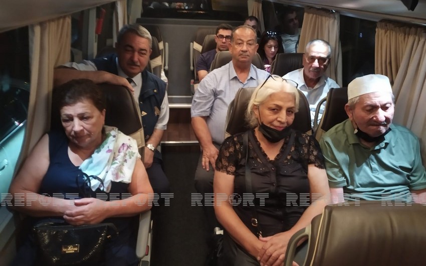 Bir qrup şuşalı Şuşa şəhərinə yola düşüb