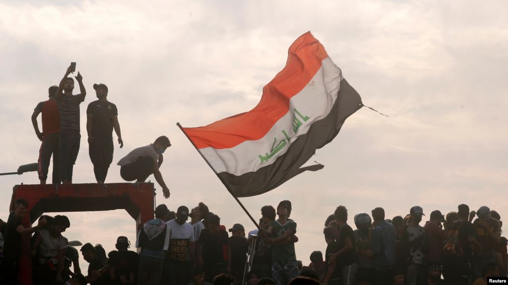 Bağdadda İraq təhlükəsizlik qüvvələri və etirazçılar arasında toqquşmalar baş verib