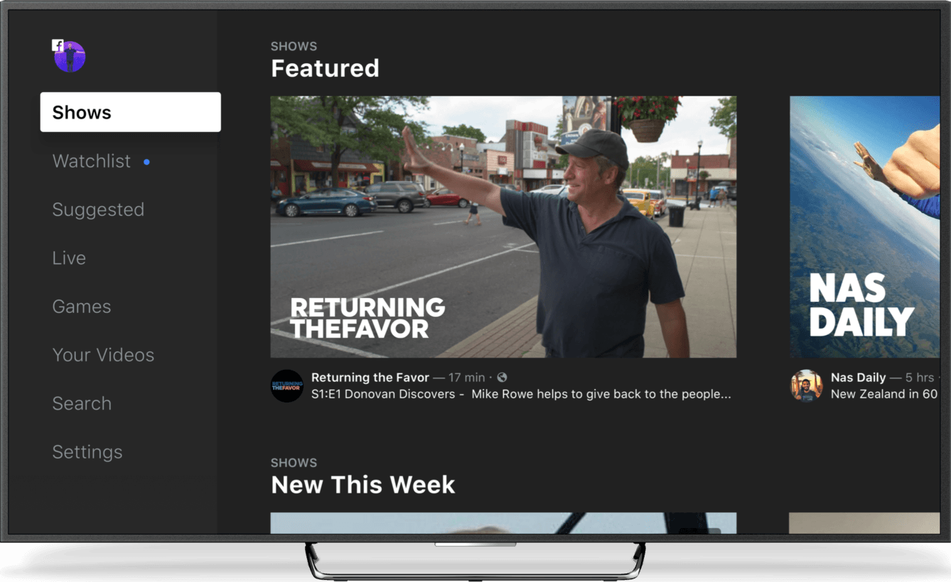 "Facebook" yeni "Watch" adlı video xidmətini istifadəyə verəcək