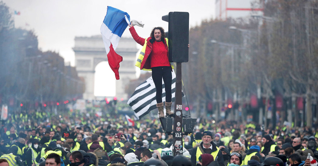 Parisdə yenidən bahalaşmaya qarşı etirazlar başlayıb