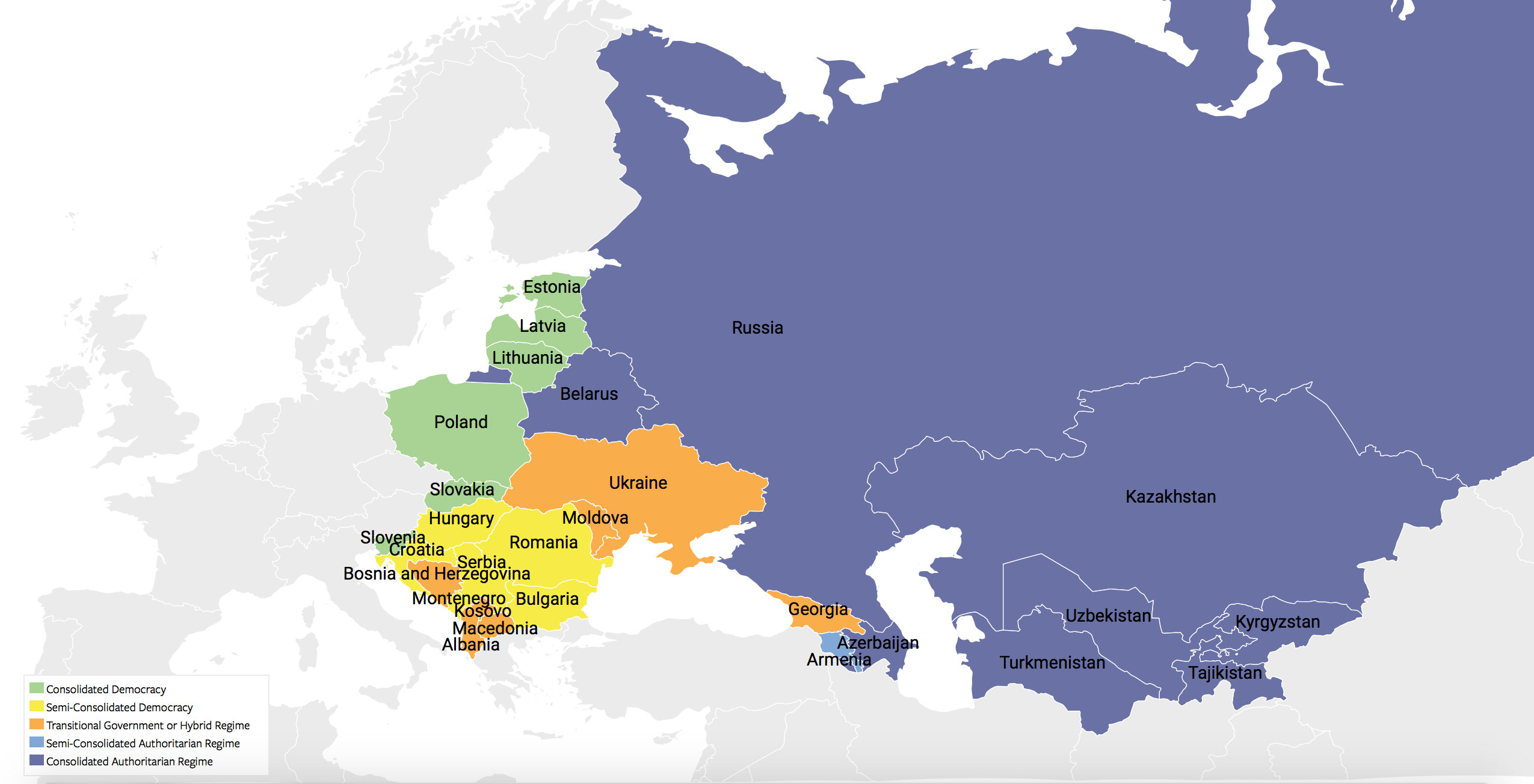 Azərbaycan Qafqazda ən sonuncu [Azadlıqlarla bağlı hesabat]
