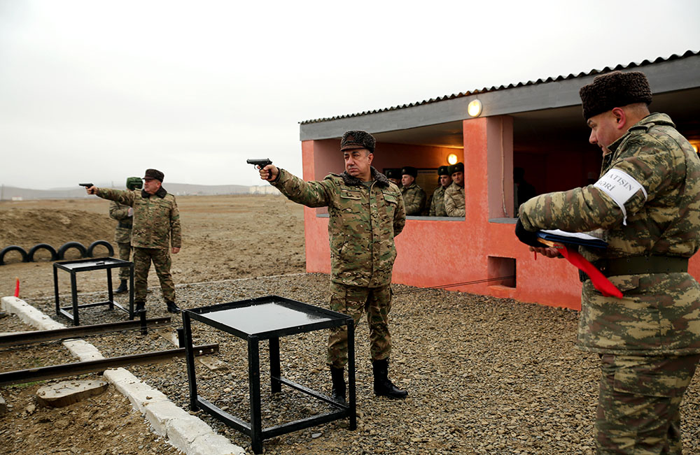 Müdafiə Nazirliyinin rəhbər heyətinin toplanışı keçirilib [foto]