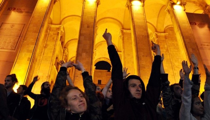 Gürcüstanda aksiyaçılar hökumətə 1 həftə vaxt verdi