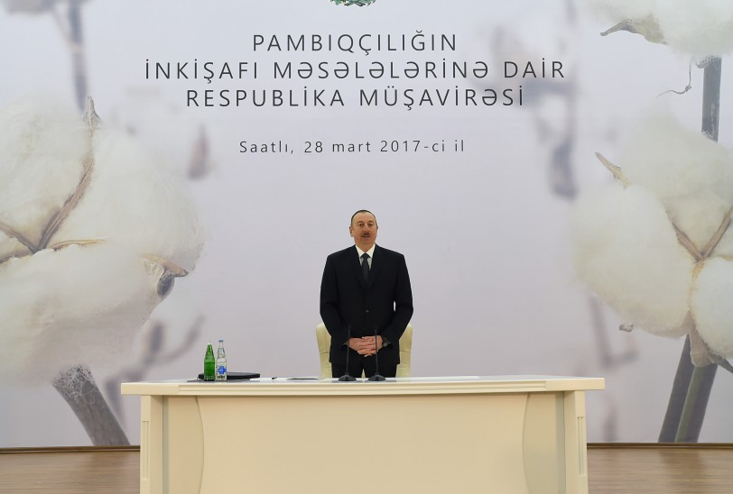 İ.Əliyev: "Dünyada ən yüksək inkişaf göstəriciləri bizdədir"
