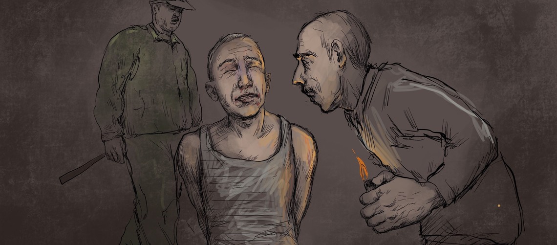 "Bölmədə alışqanla bədənimi yandırırdılar ki, ölüm işini boynuma götürüm''